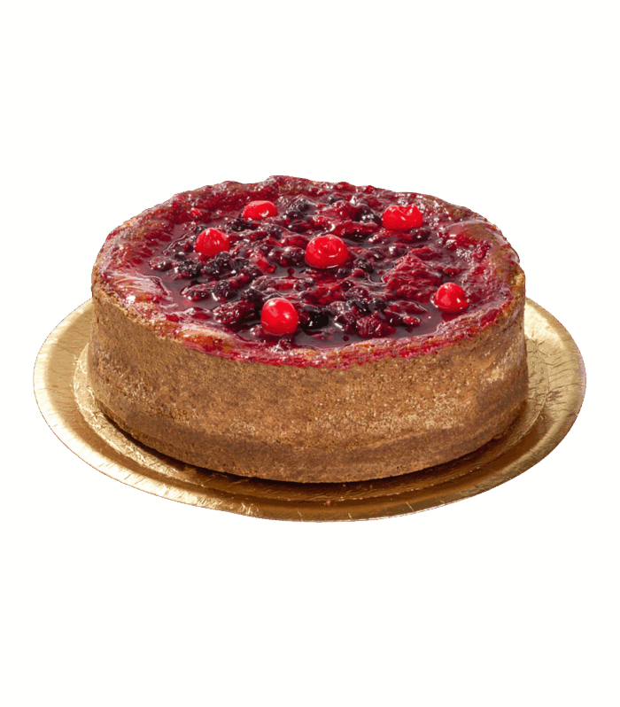 Torta Cheese Cake Horneado con Frutos Rojos