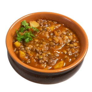 guiso de lentejas en Munro